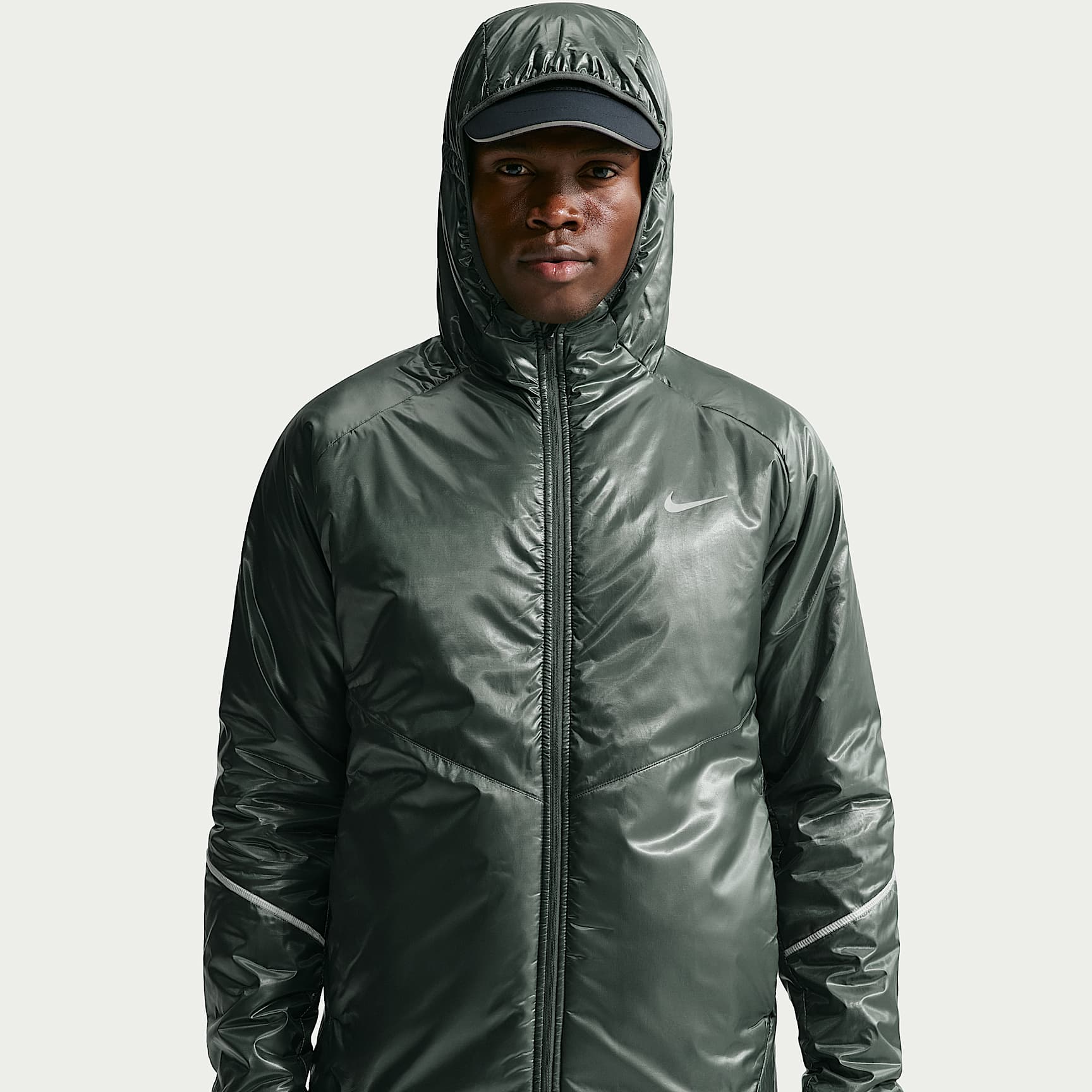 Nike Miler Aerolayer Men's Therma-FIT Running Jacket. Nike LU
